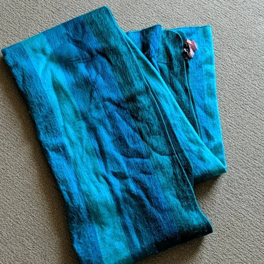 NWOT Multi Color Soft Blue Blanket